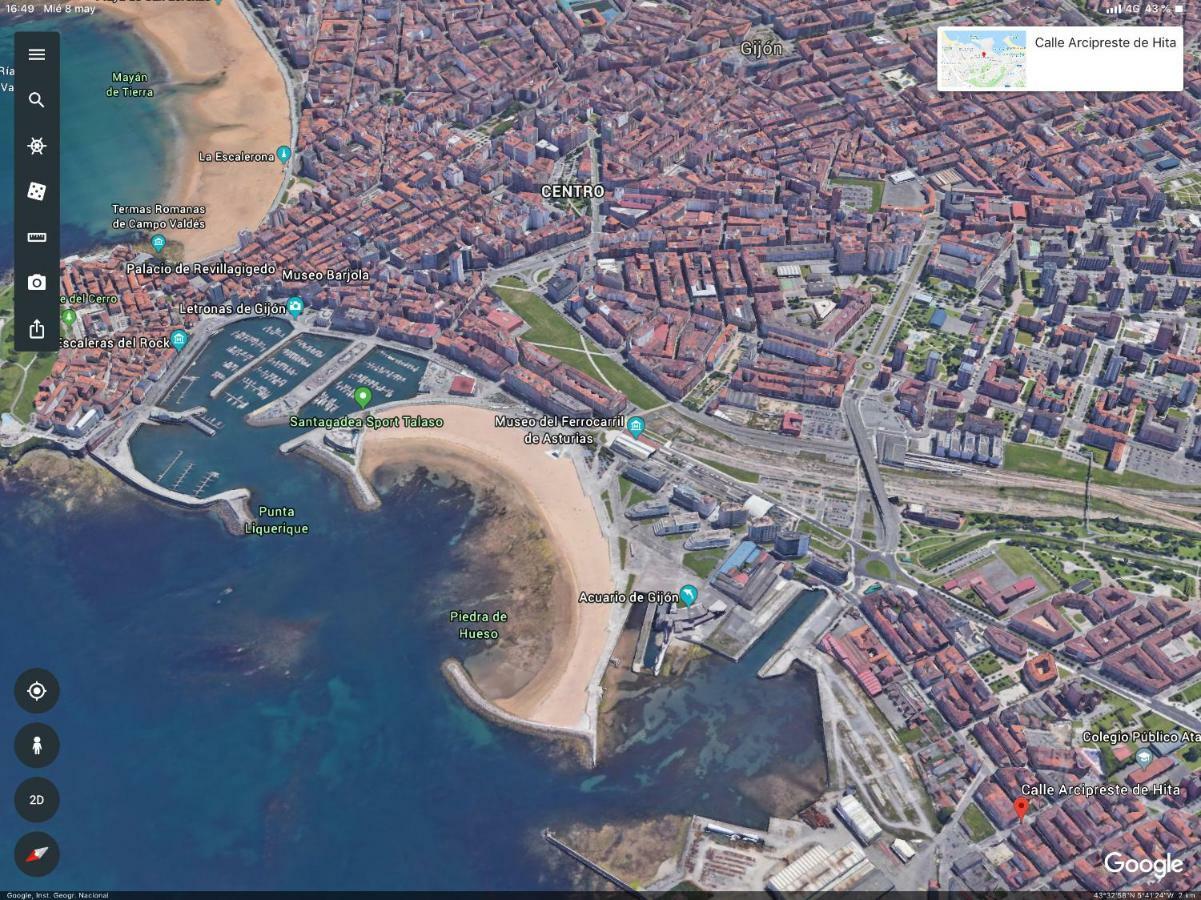 Apartamento Acuarium 1 Gijón Exterior foto